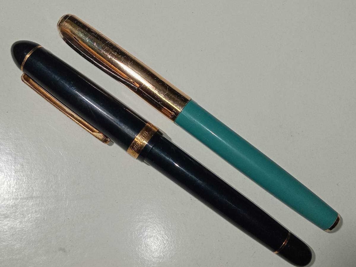 【万年筆】 14K Platinum #3776 中 PILOT まとめて 時代 当時物 プラチナ パイロット ペン先 筆記具 筆記用品 文房具 ビンテージ