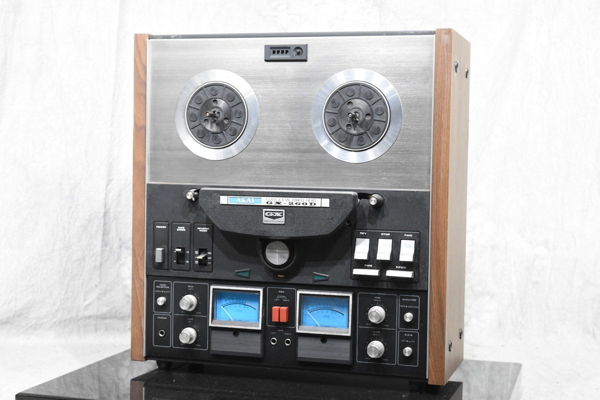 AKAI GX-260D アカイ オープンリールデッキ【ジャンク品】 AKAI GX-260D アカイ 現状品 STEREO ジャンク