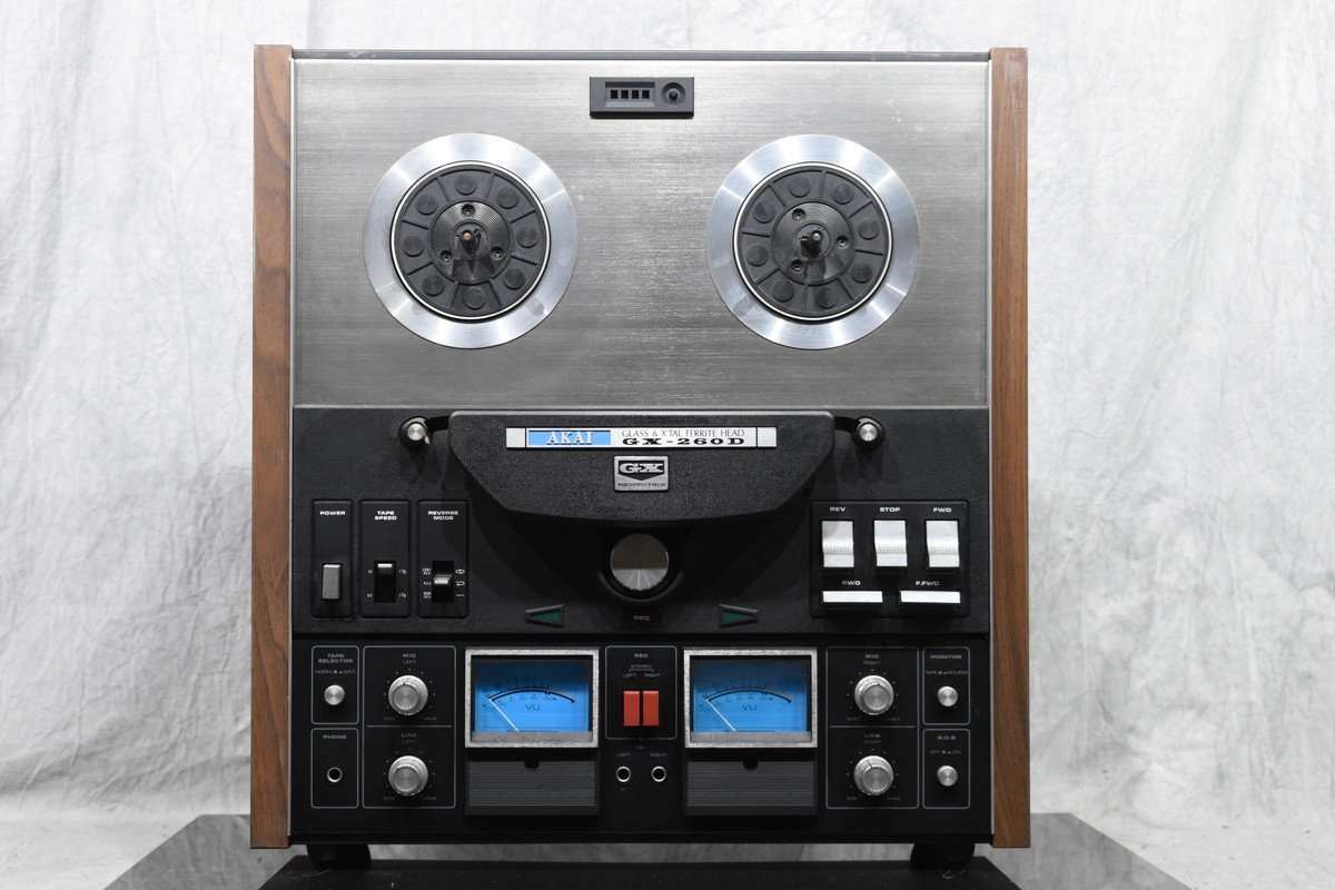 AKAI GX-260D アカイ オープンリールデッキ【ジャンク品】 AKAI GX-260D アカイ 現状品 STEREO ジャンク