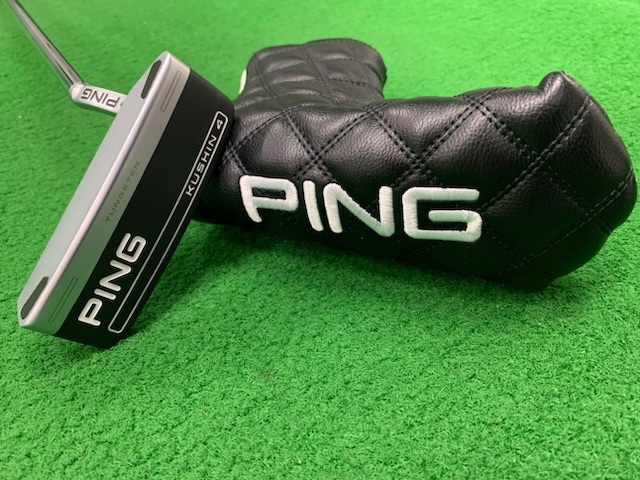 PING KUSHIN-4 パター ヘッドカバー付き （Gậy Putter Ping