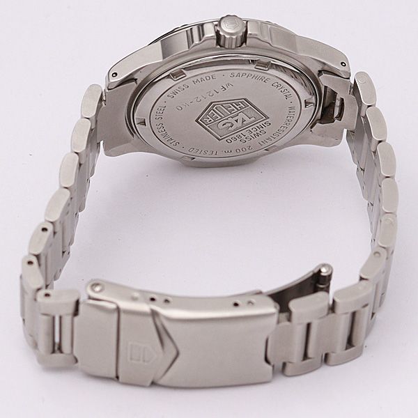 1円 稼働 美品 タグホイヤー WF1212-K0 プロフェッショナル 200M 白