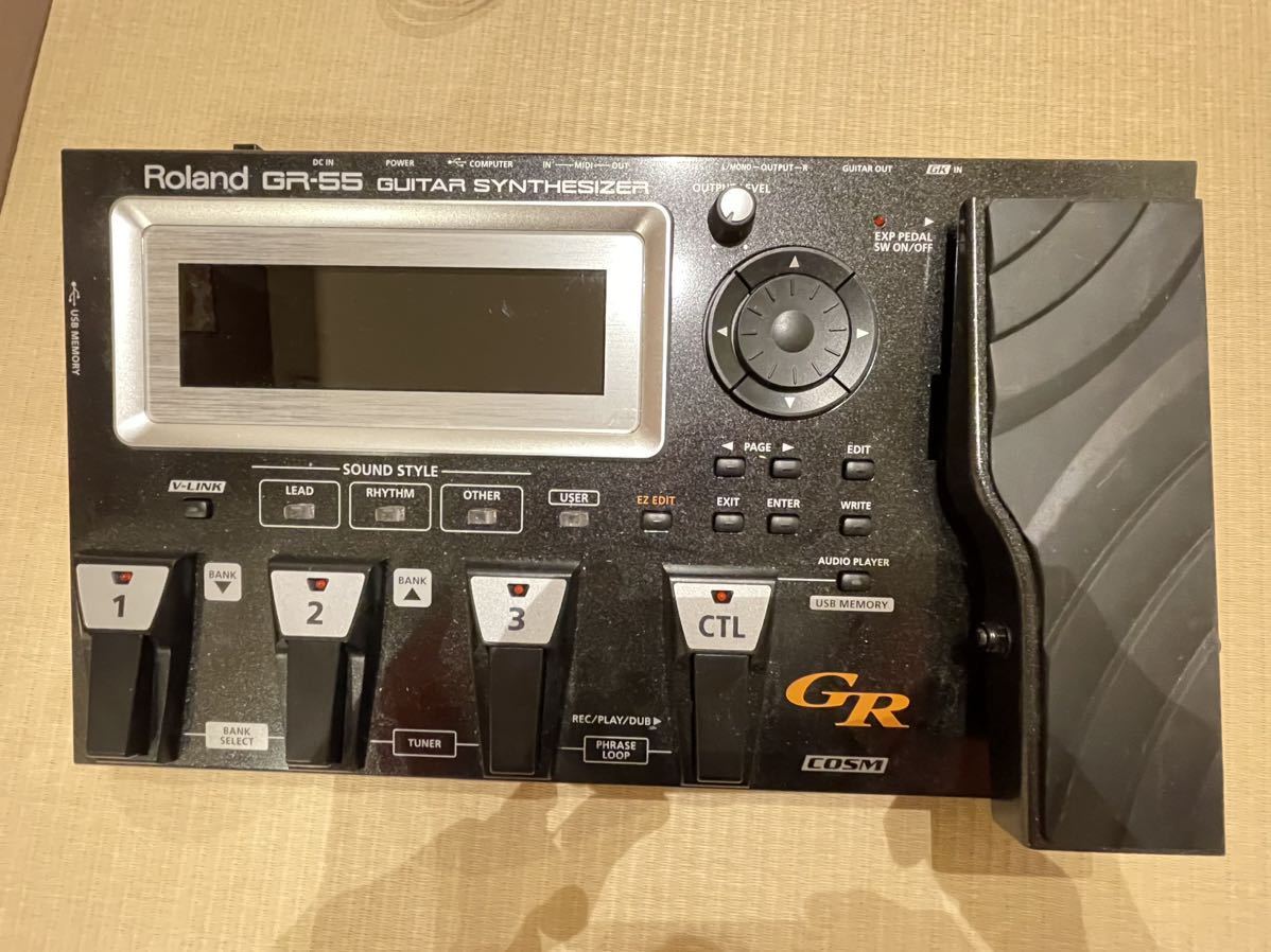 Roland ギターシンセ ギターシンセサイザー ローランド GR-55 中古 GR