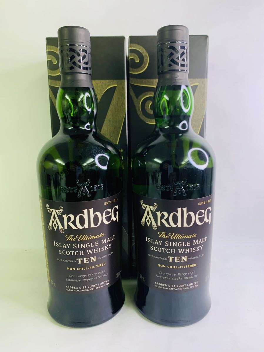 (新品未開封)アードベッグ10年 2本セット　Ardbeg　Ten ARDBEG アードベッグ 10年 2本セット 新品未開封)アードベッグ10年 2本