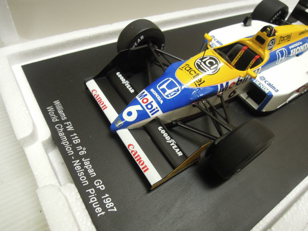 スパーク 1/18【ウィリアムズFW 11B #6 JapanGP 1987】18S118