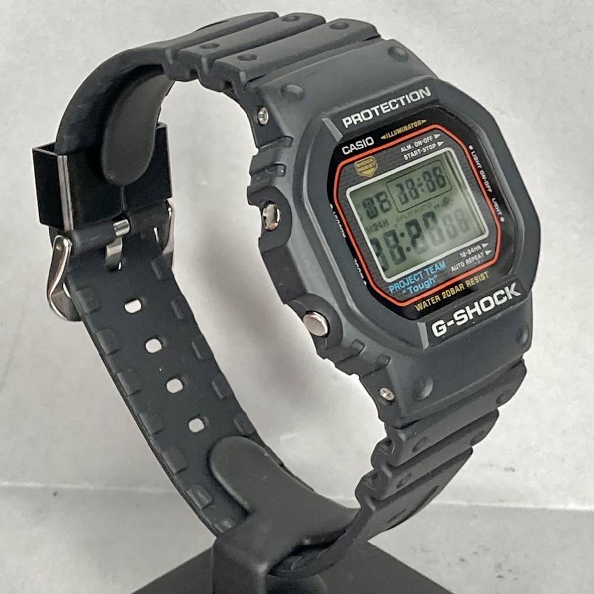 未使用同様 極美品G-SHOCK DW-5000SP-1JR DW-5000C復刻 20周年