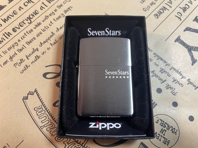 【新作入荷，爆買い】 ZIPPO SevenStars セブンスター キャンペーン当選品2016年製(たばこメーカー)｜売買されたオークション情報、yahooの商品情報をアーカイブ公開 - オークファン Zippo