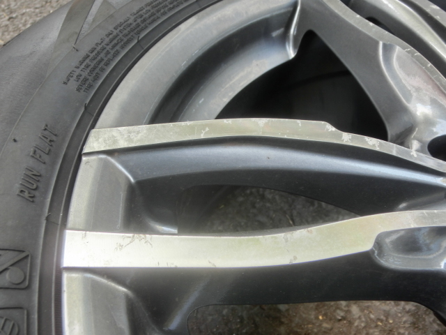 【001】送料無料:MAK LUFT FF 8J+43 5H120 アイスアシンメトリコRFT 245/50-18 18年X3（E83/F25）X4（F26）純正BMWキャップボルト使用可能_3