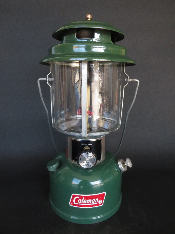 コールマン ランタン Coleman 220J ツーマントル 220J 78年4月 燃焼OK