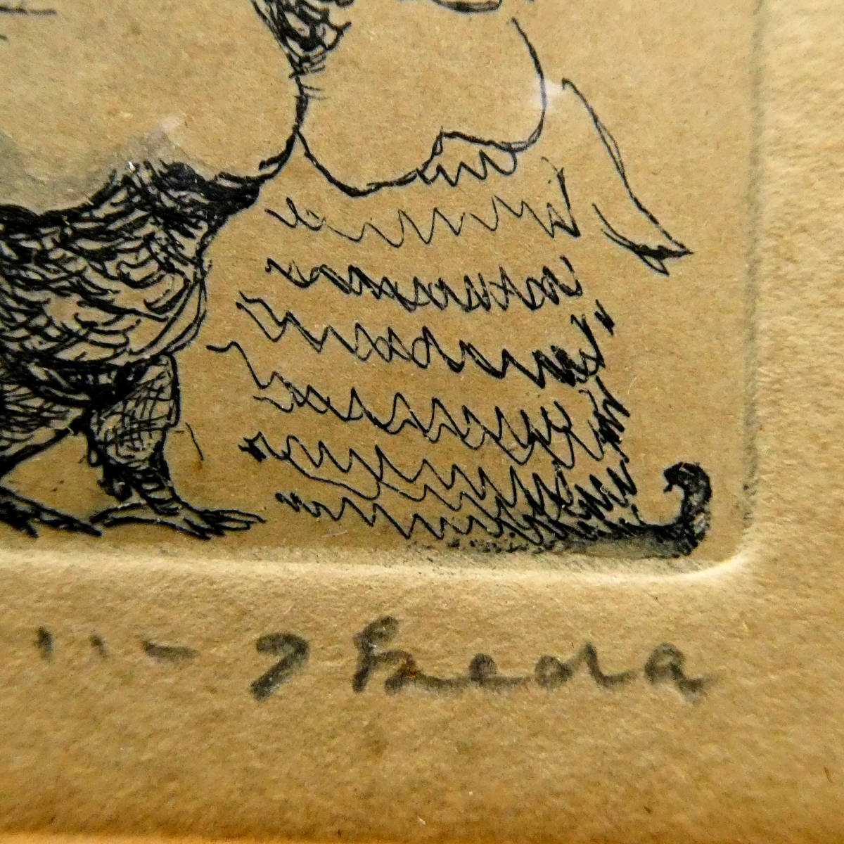 池田満寿夫◇1959年記◇銅版画作品◇限定70部「相反するもの サロメ