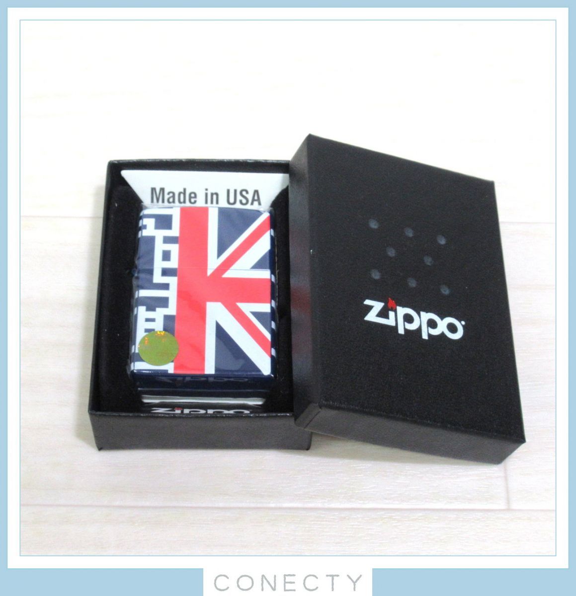未開封】 Zippo 布袋寅泰 ユニオンジャック ジッポライター シリアル