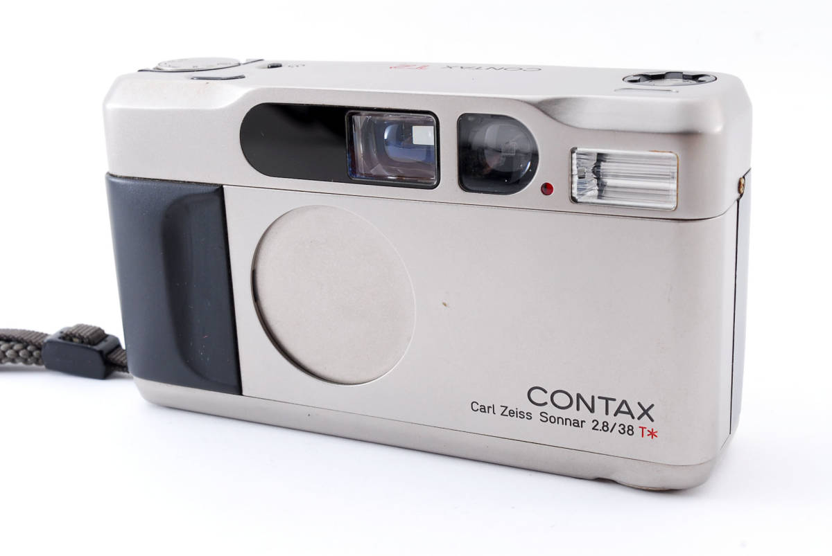 極上美品】CONTAX T2 Carl Zeiss Sonnar 38mm F2.8 T* コンタックス 元 