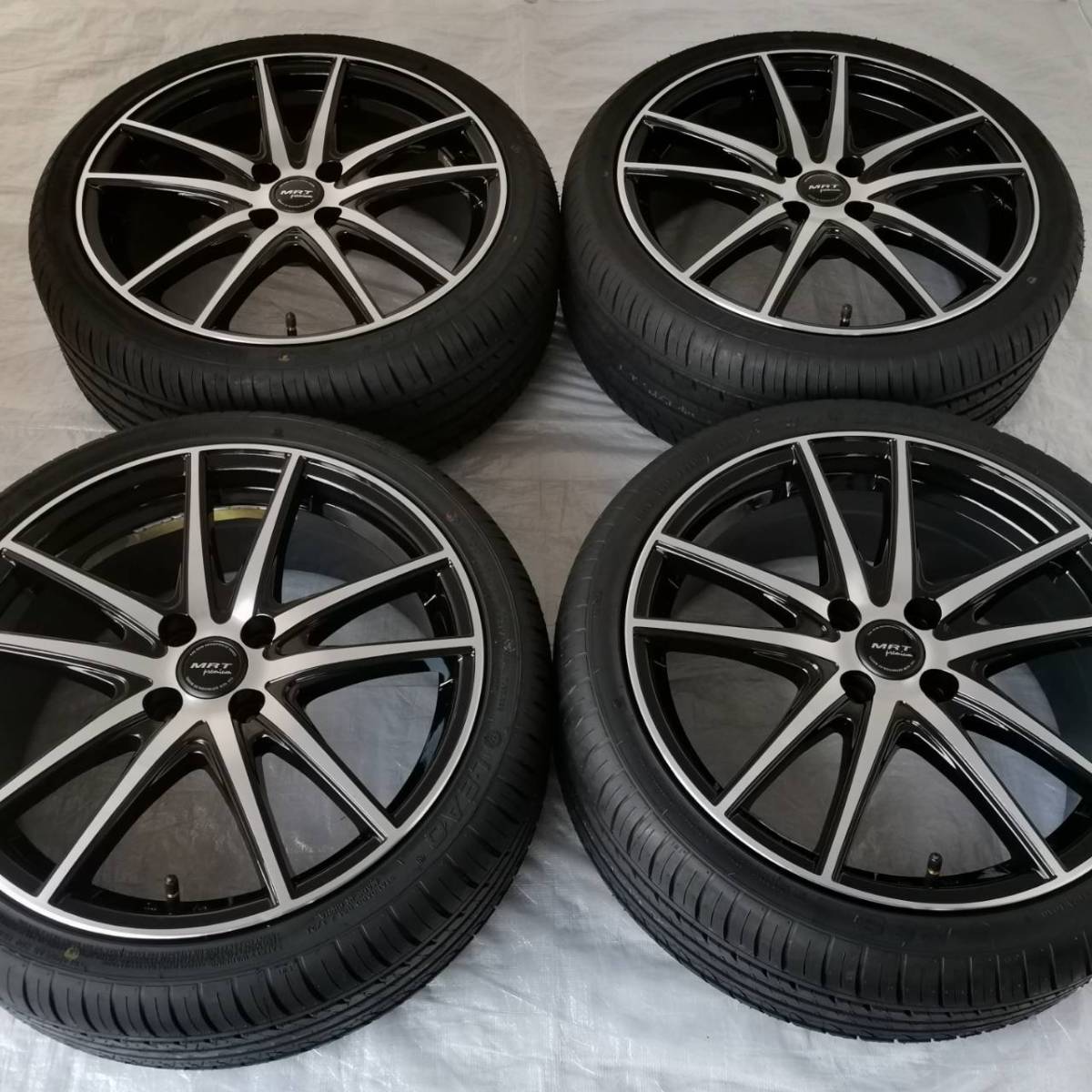 送料無料 Z05(BP)17インチ 4穴100 タイヤ付4本セット 205/45R17