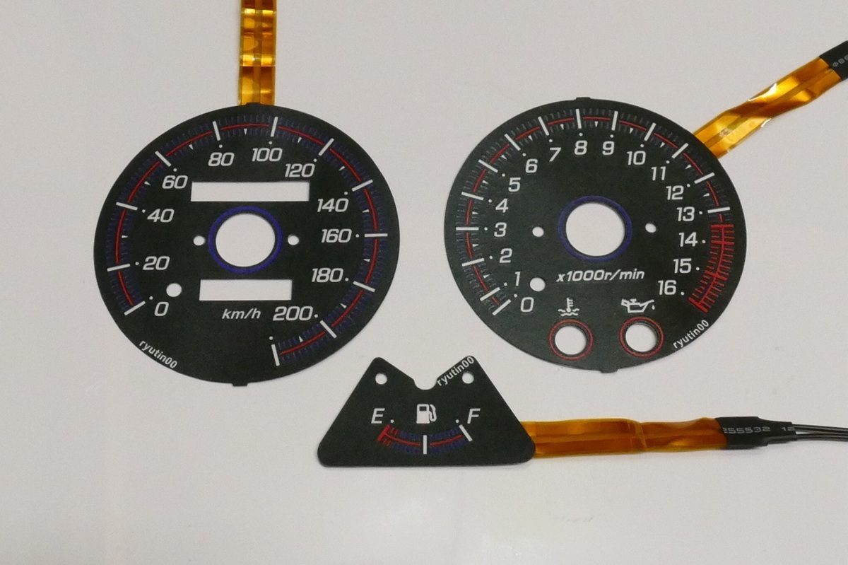 ELメーター ZRX400 黒 ZRX400Ⅱ (94-09)カワサキ ブラック ZRX ZR400E