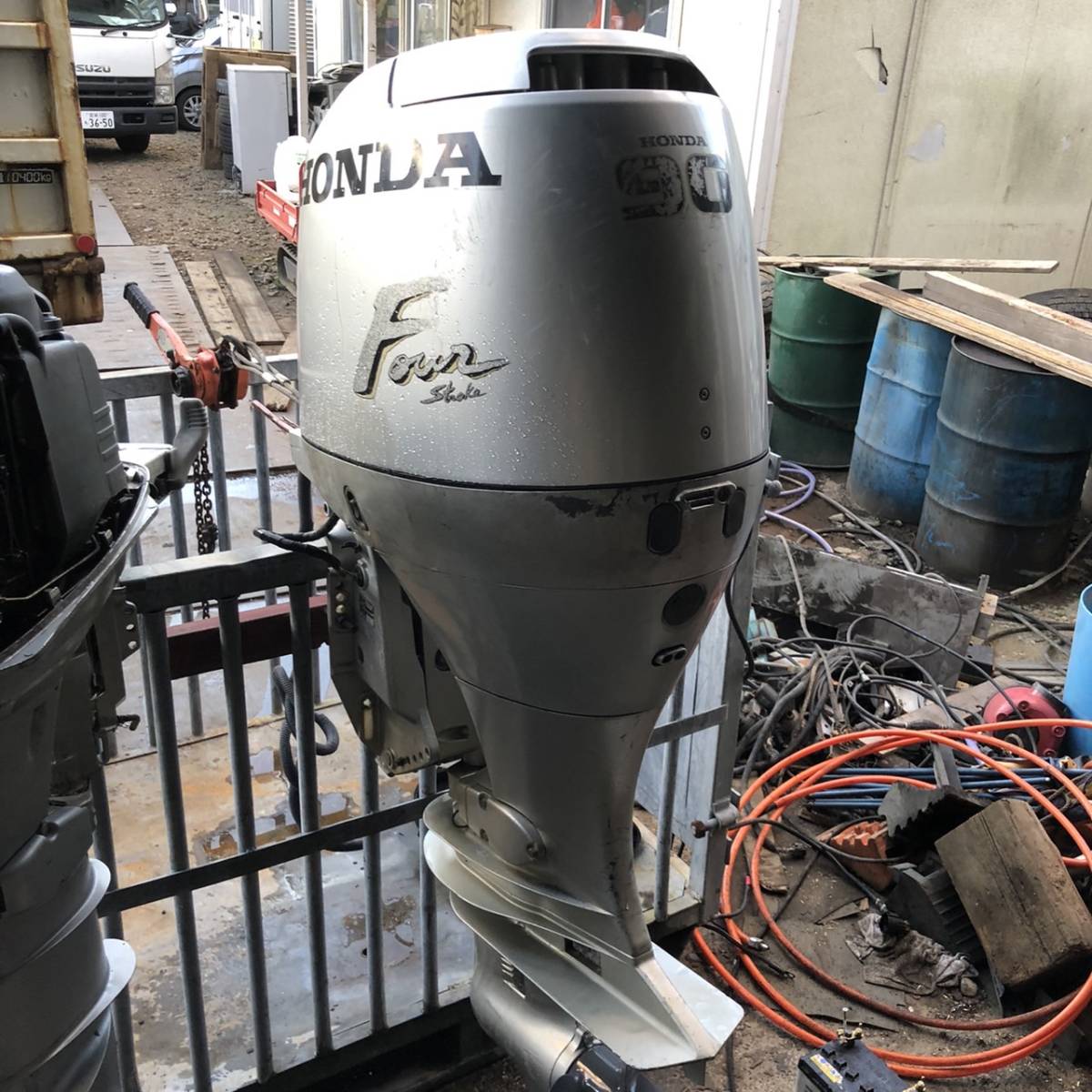 ホンダ船外機 BF90A 4ストローク 90馬力 中古 エンジン始動品 