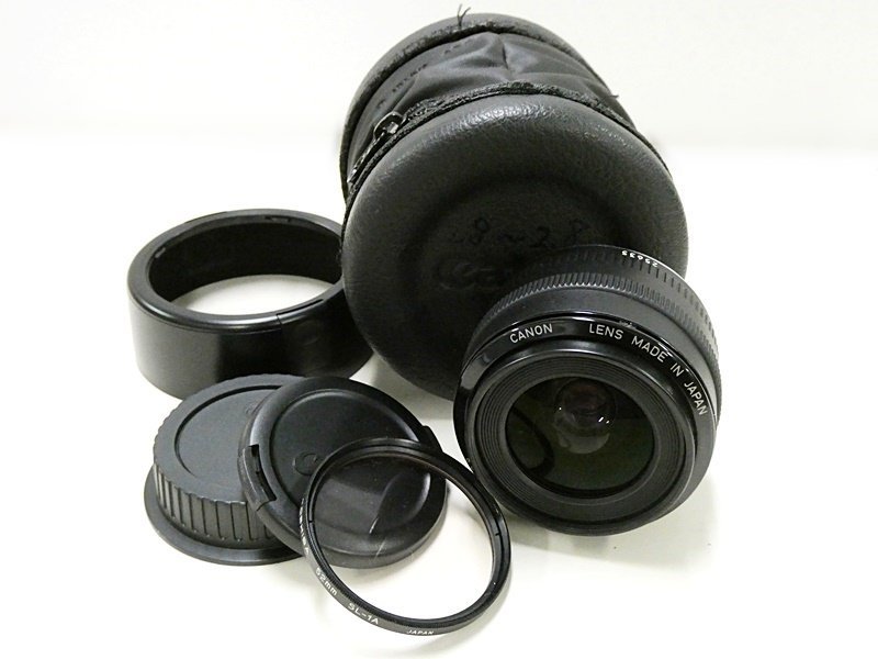 ▽ キヤノン CANON LENS EF 28mm 1:2.8 オートフォーカス 一眼カメラ用