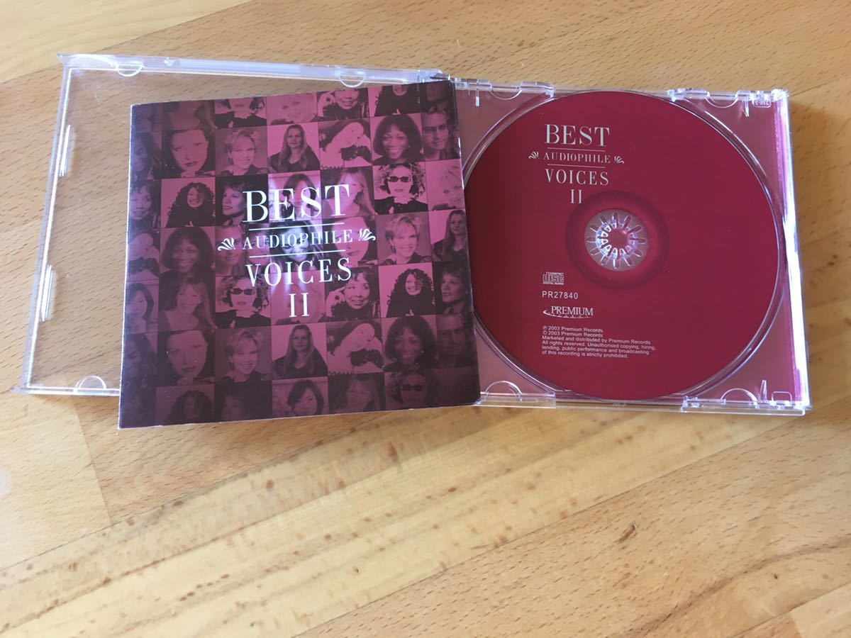 希少 LP BEST AUDIOPHILE VOICES II PR27840 Best Audiophile Voices II(2) (24bit Remastering)Premium Records
