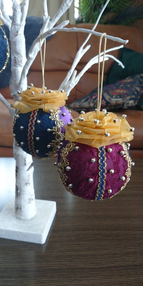 クリスマスオーナメント ボール フランフラン_2