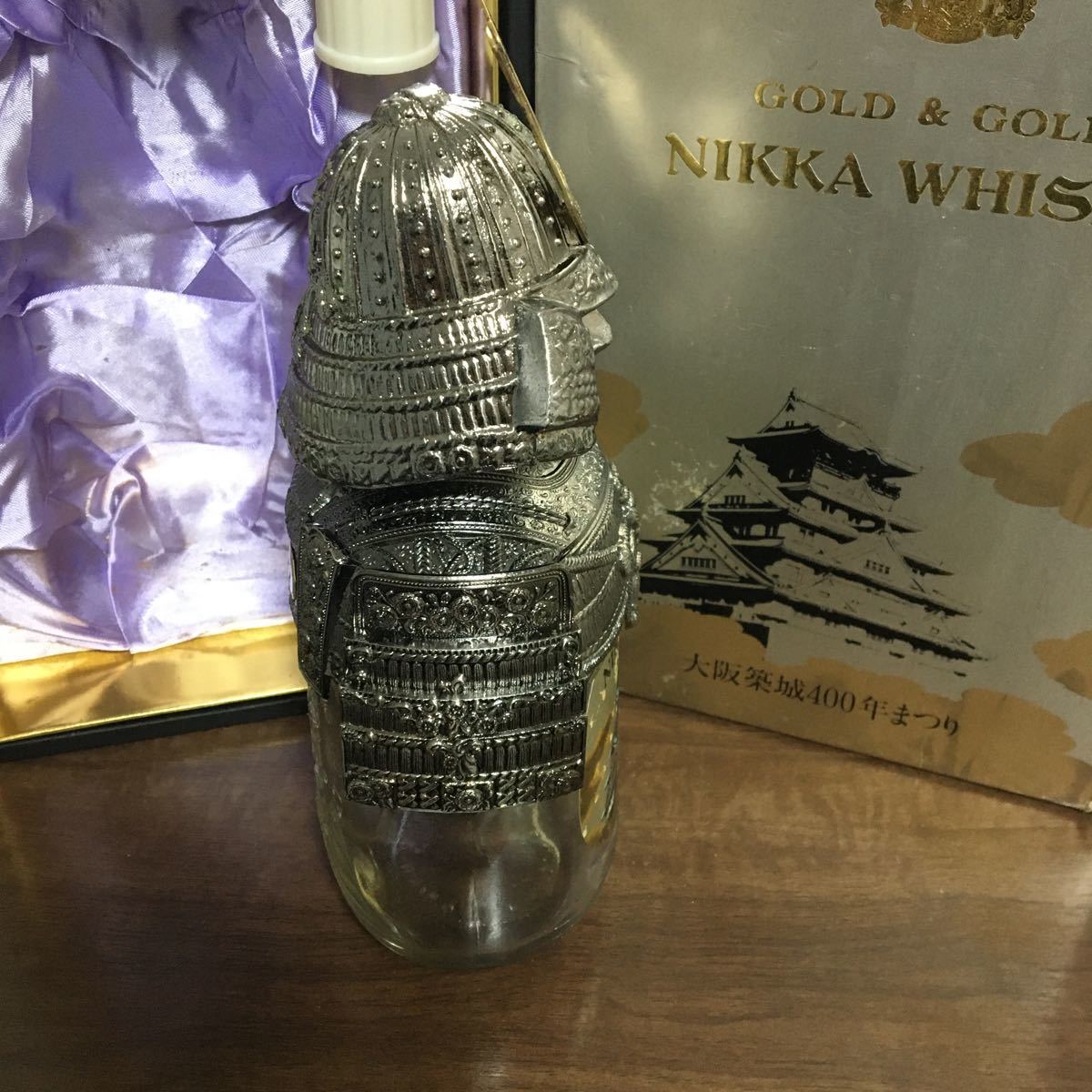 新品ニッカG&G武士甲冑ボトルキャップ