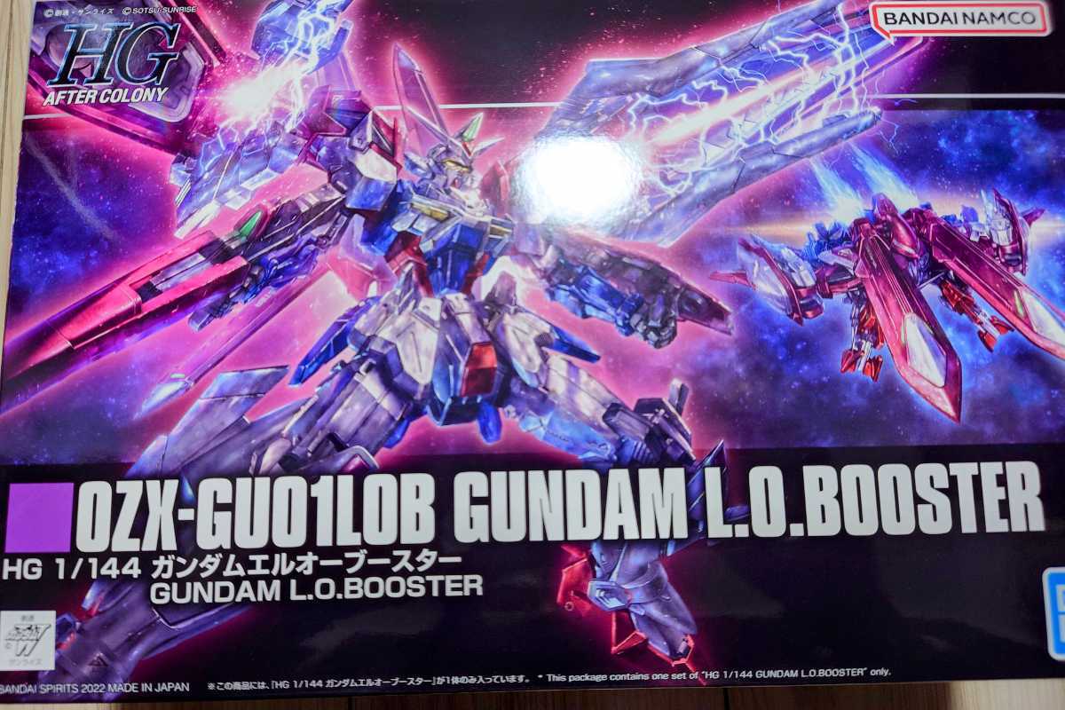 未組立 バンダイ HG 1/144 ガンダムエルオーブースター 新機動戦記 