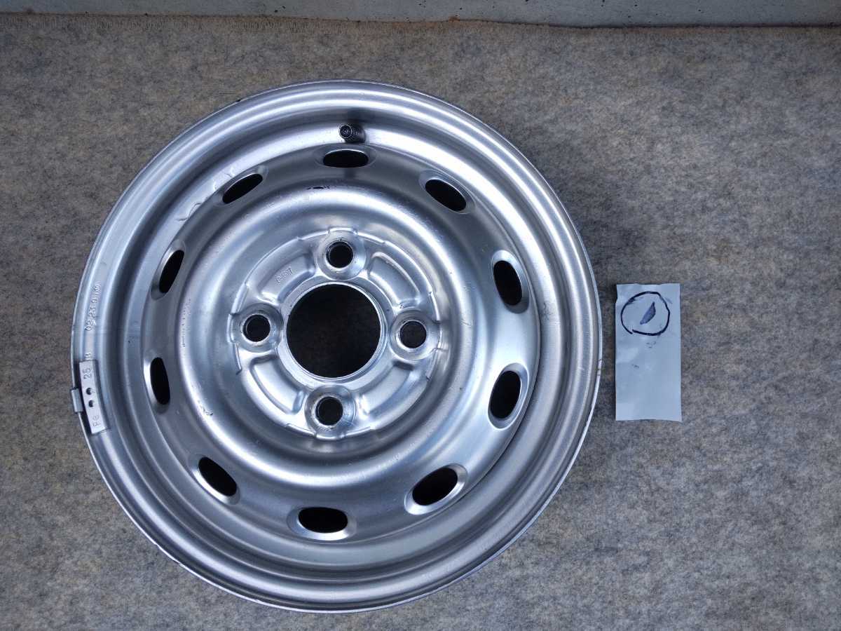 サンバースバル純正☆12インチ4B中古品☆スチール