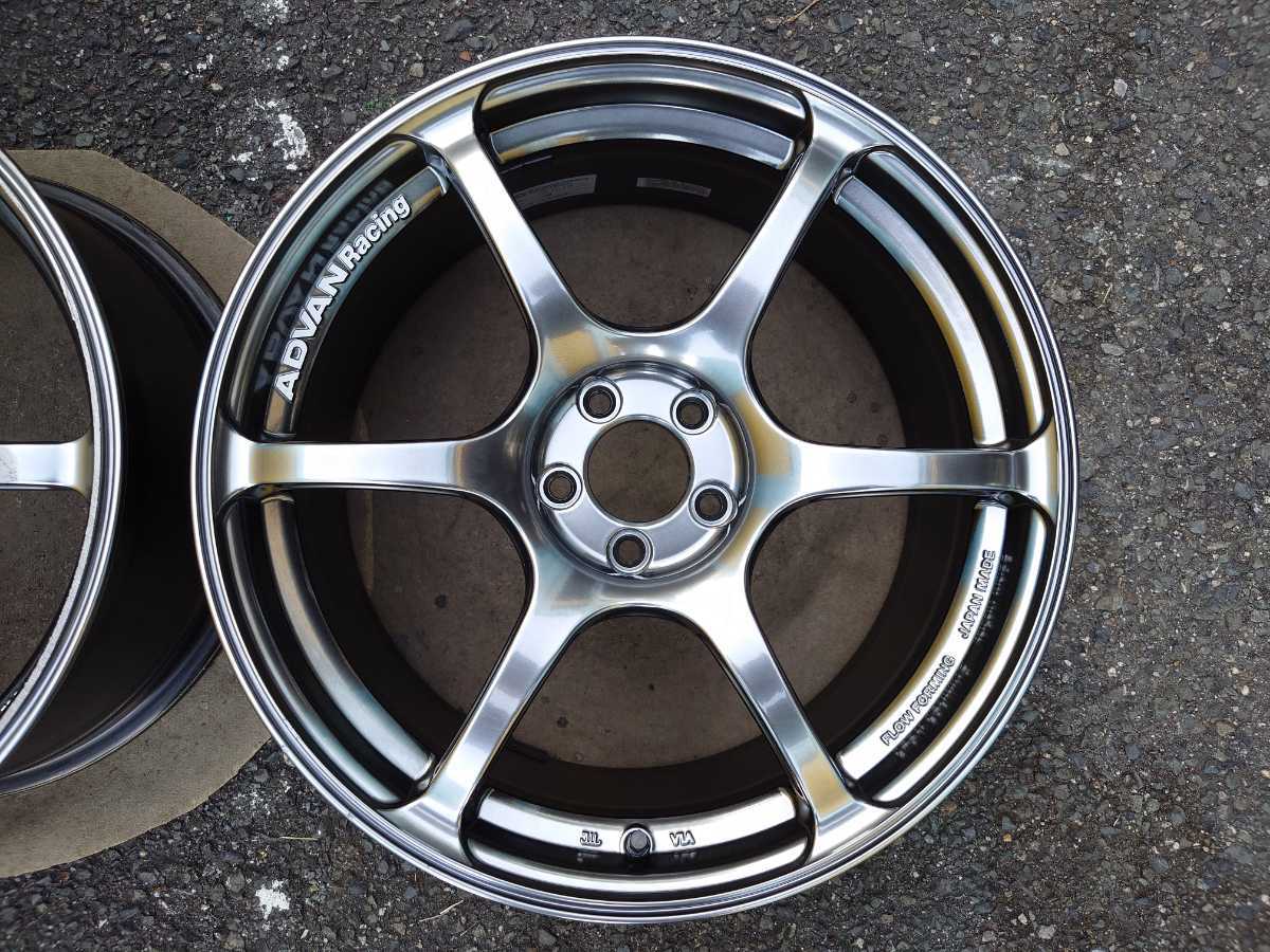 86 BRZ アドバン RG3 レーシンググロスブラック 18インチ 8J+47 PCD100 
