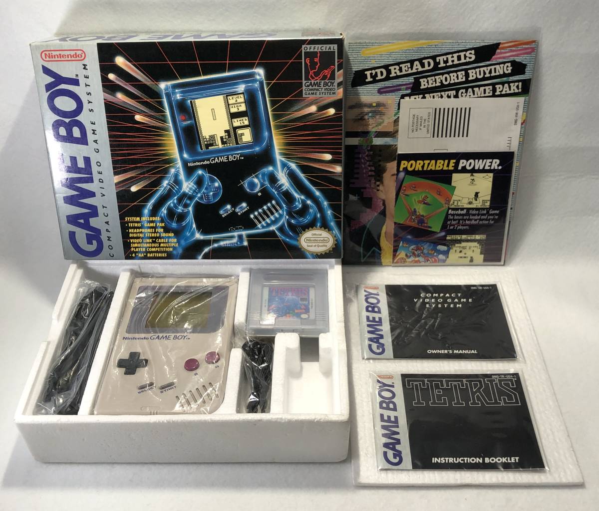  北米版 ゲームボーイ テトリス同梱版 ゲームボーイ本体 ゲームボーイ 任天堂 レトロゲーム Nintendo Gameboy Tetris Bundle(本体)｜売買されたオークション情報、yahooの商品情報をアーカイブ公開 - 本体、アクセサリー