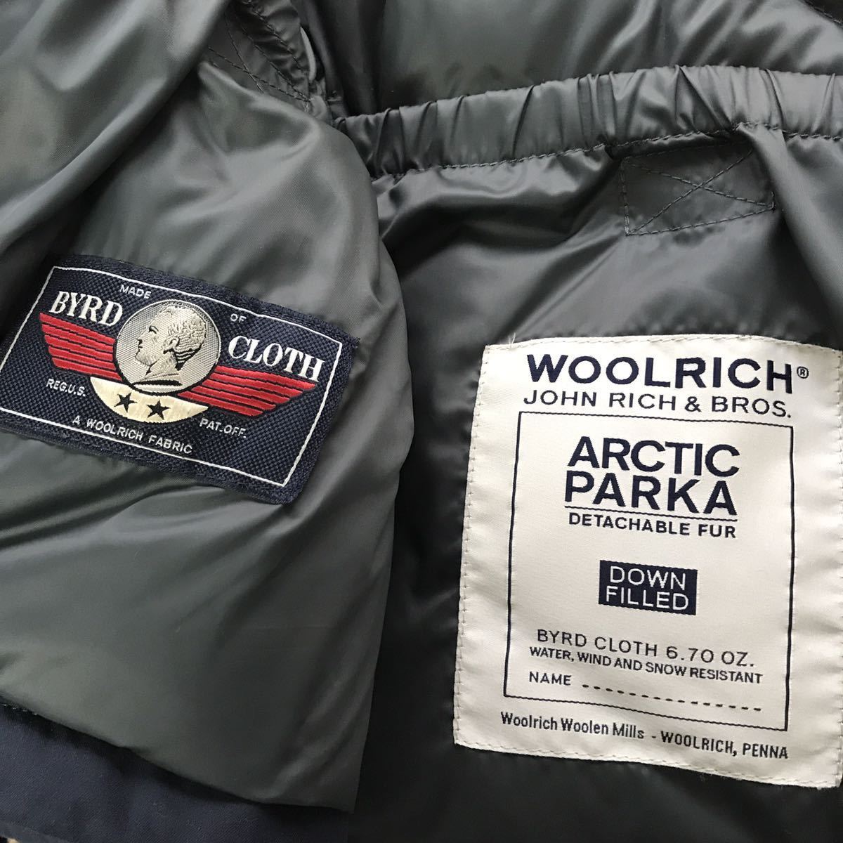 WOOL RICH ウールリッチ 【別注】SHIPS シップス ダウンジャケット