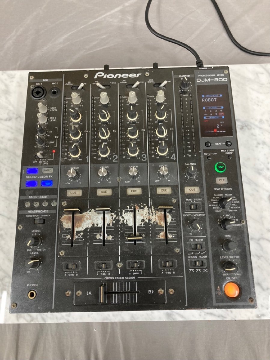 Pioneer DJ DJM-800 MIXER PROFESSIONAL パイオニア(PIONEER)|DJ