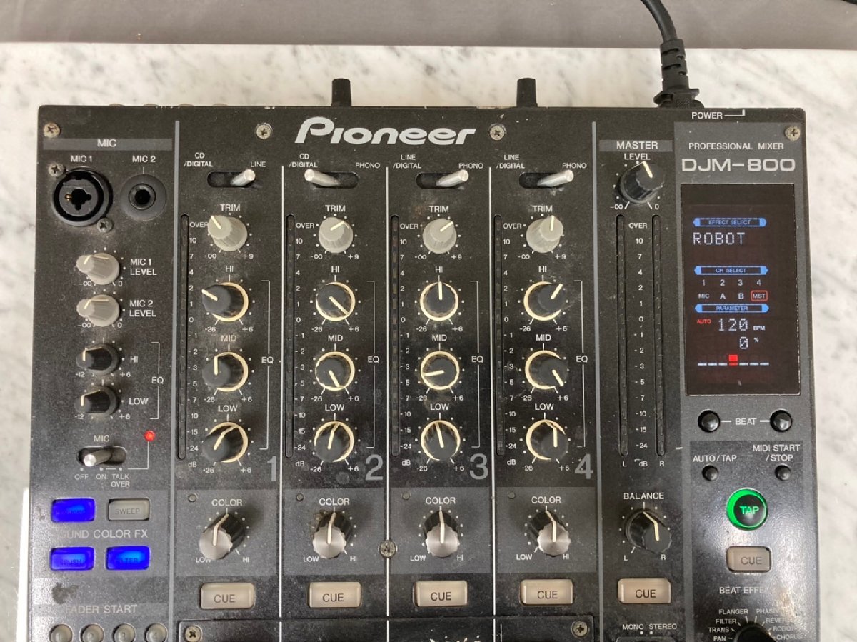 Pioneer DJ DJM-800 MIXER PROFESSIONAL パイオニア(PIONEER)|DJ