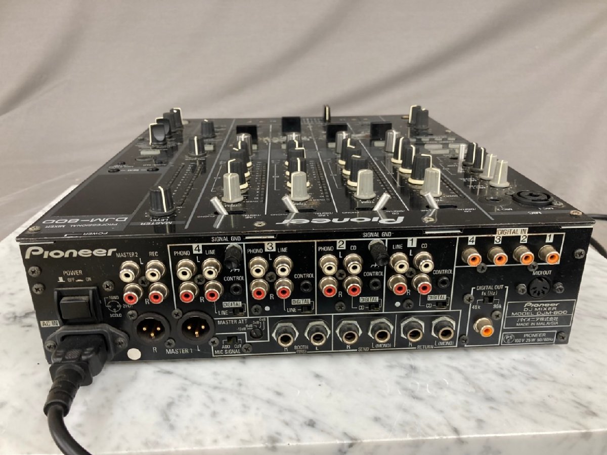 Pioneer DJ DJM-800 MIXER PROFESSIONAL パイオニア(PIONEER)|DJ