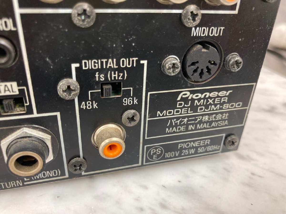 Pioneer DJ DJM-800 MIXER PROFESSIONAL パイオニア(PIONEER)|DJ