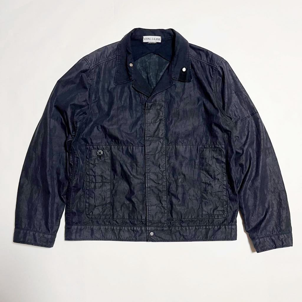  ストーンアイランド stone island 玉虫 トラッカージャケット ブルゾン 90&rsquo;s マッシモオスティ ポールハーベイ アーカイブ ヴィンテージ(Mサイズ)｜売買されたオークション情報、yahooの商品 ジャンパー、ブルゾン一般