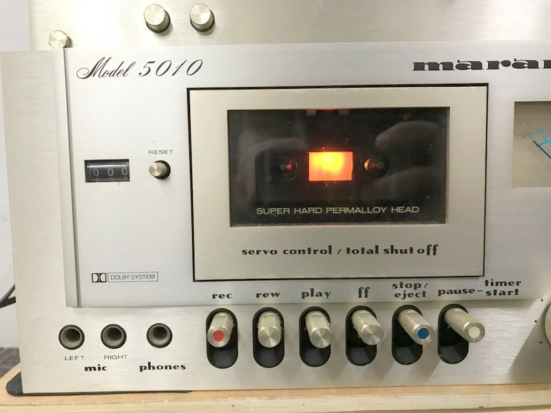 Marantz 2100 FM/AMチューナー 5010 カセットデッキ マランツ S0912
