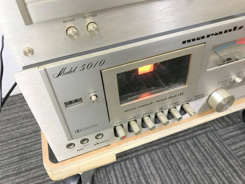 Marantz 2100 FM/AMチューナー 5010 カセットデッキ マランツ S0912