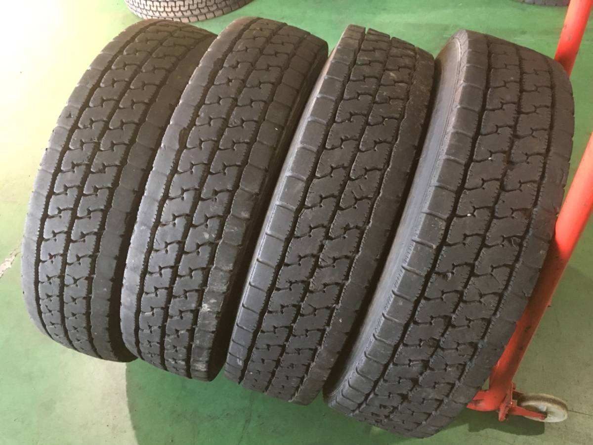 e753-2-10 ☆225/80R17.5 中古4本 ヨコハマ ZEN701ZE 2017年製 使い勝手