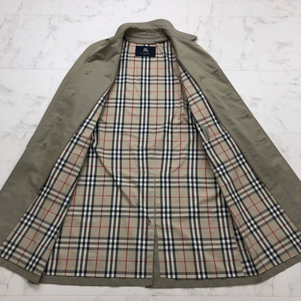 上品な高級感☆バーバリーロンドン【BURBERRY LONDON】ステンカラー