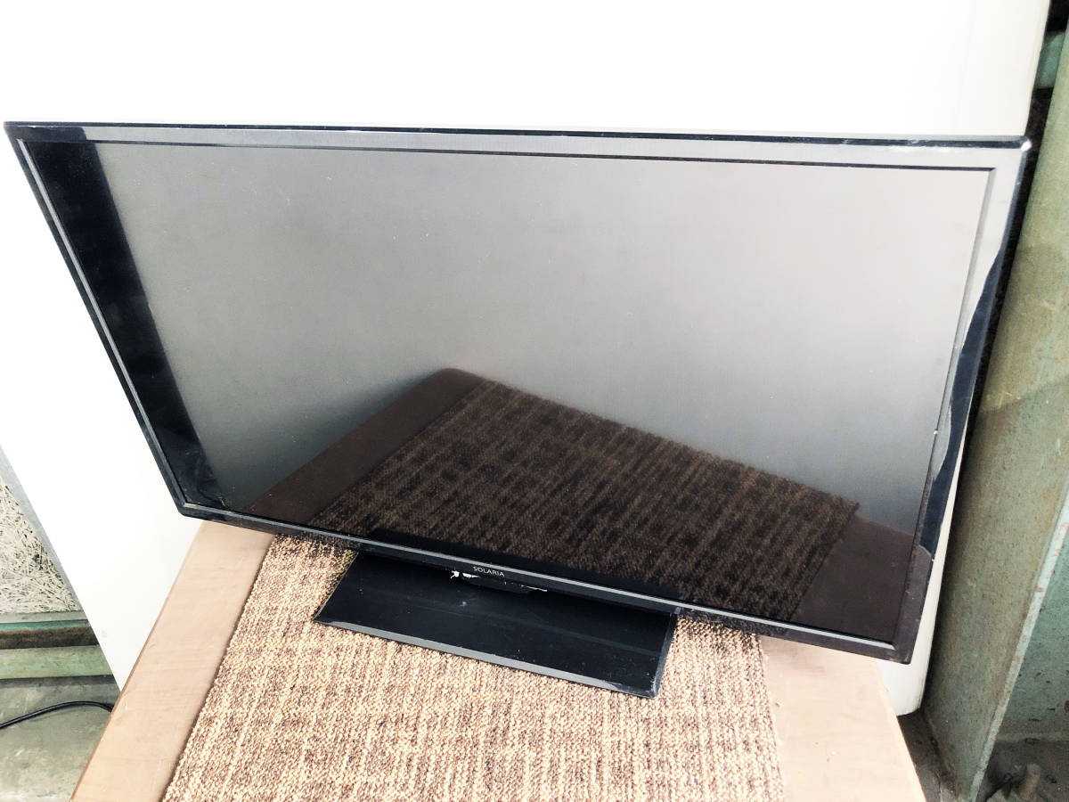 全国送料無料★極上超美品 中古★SOLARIA/ソラリア☆32V型液晶テレビ☆裏番組録画対応 ダブルチューナー搭載【SG-V32H300】B1UT SOLARIA 液晶テレビ - ティービーエスレグザ TVS 動画