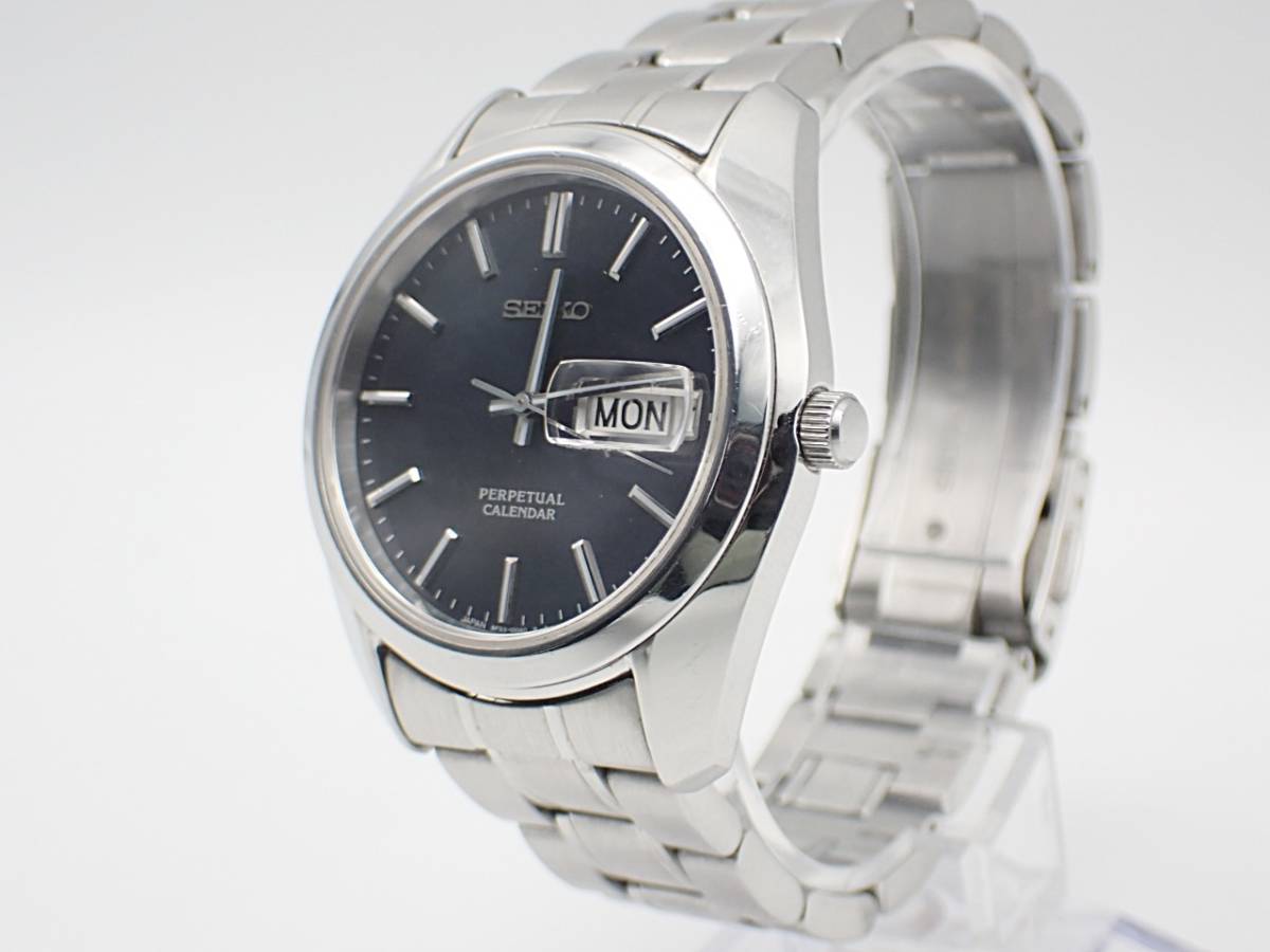 1円◇稼働品◇SEIKO セイコー 8F33-0040 パーペチュアルカレンダー 