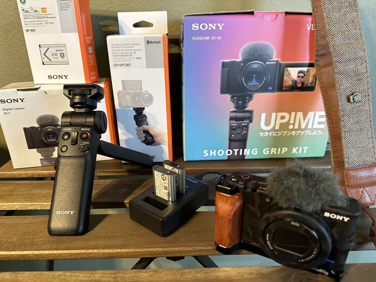 美品] SONY ZV-1 シューティンググリップKIT他 フルセット！ ソニー