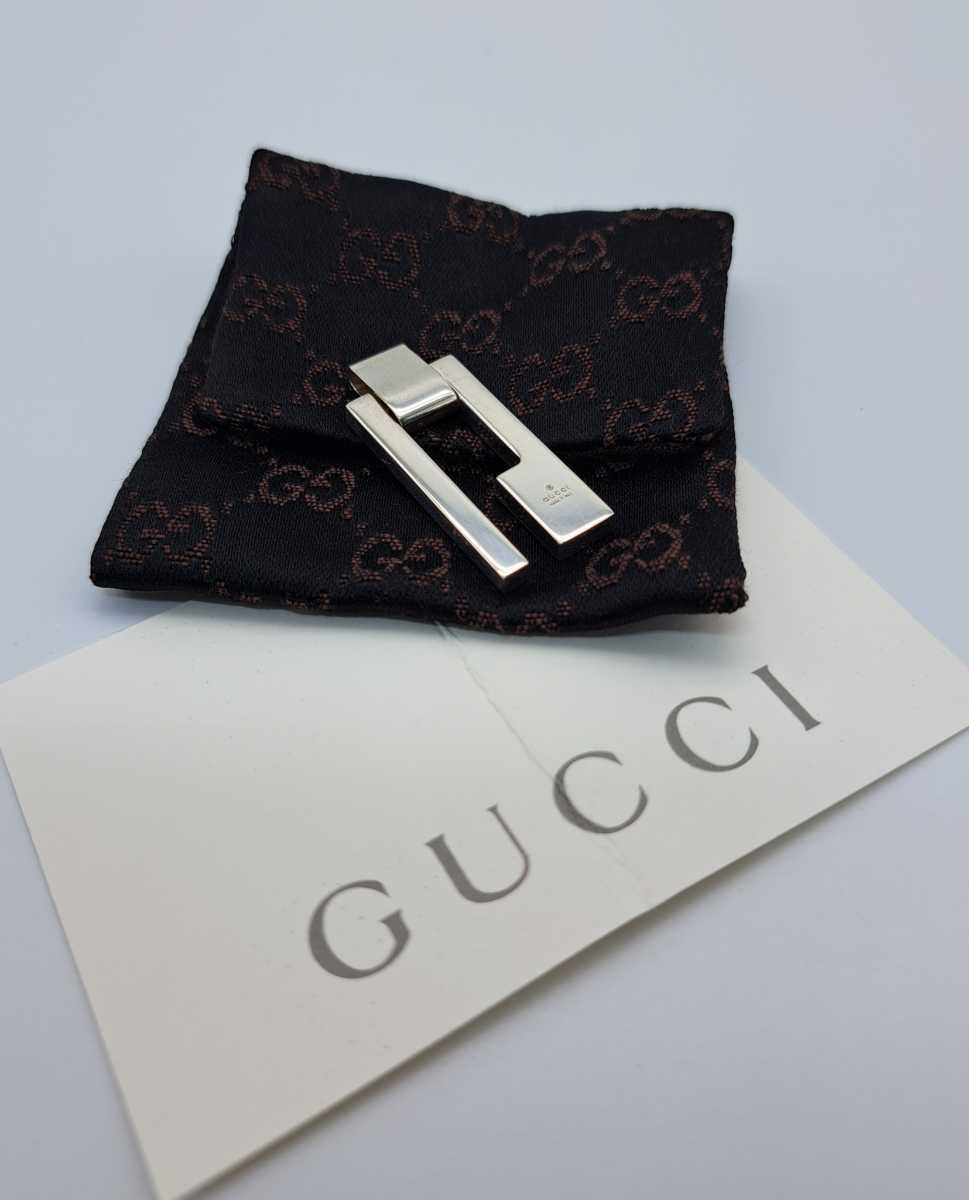 GUCCI グッチ SV925 Gマークプレート