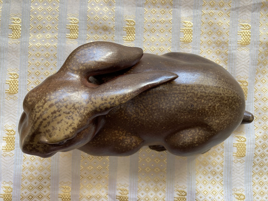 中国古美術・旧蔵品 宋代 官窑 冰裂纹斗笠碗（広口碗）・置物・ 清時代