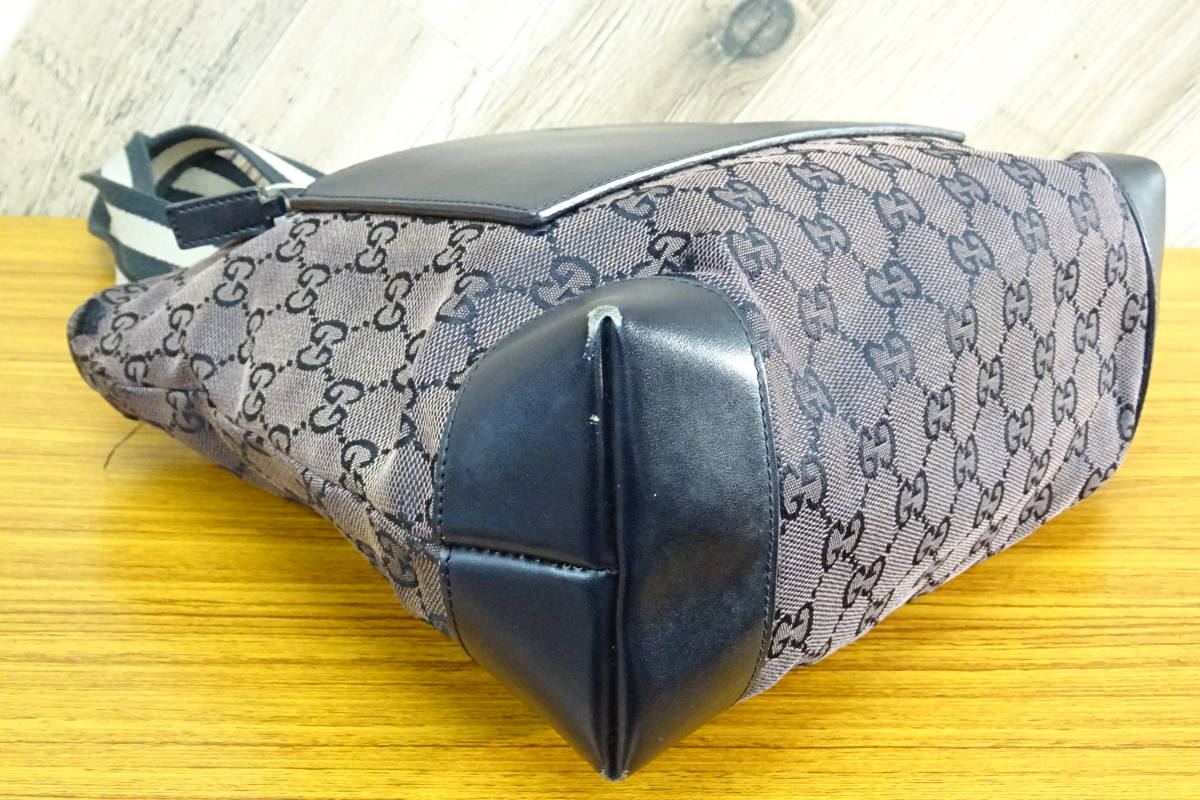 グッチ GGキャンバス 美品 トートバッグ GUCCI ブラック 黒 ゴールド金具 バッグGUCCI | GG GGスプリーム ggキャンバス グッチ(GUCCI) 通販・人気ランキング ・ベージュ＆ブラウン