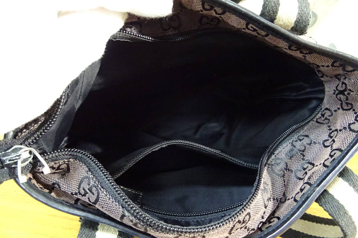 グッチ GGキャンバス 美品 トートバッグ GUCCI ブラック 黒 ゴールド金具 バッグGUCCI | GG GGスプリーム ggキャンバス グッチ(GUCCI) 通販・人気ランキング ・ベージュ＆ブラウン