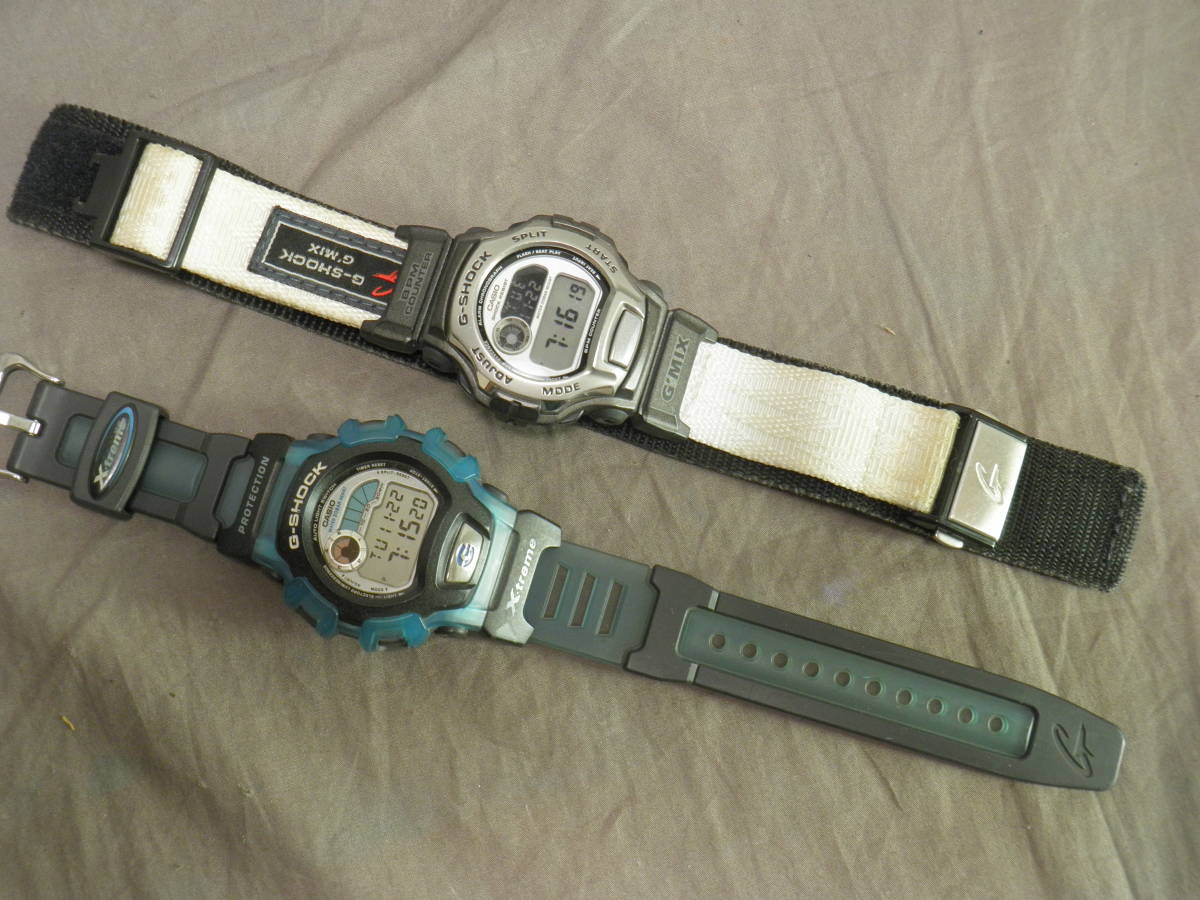  CASIO G-SHOCK ２点／ X-treme DW-004/ G&prime;MIX DWM-100／電池交換稼働品 Gショック(X-treme)｜売買されたオークション情報、yahooの商品情報をアーカイブ公開 - オークファン G-SHOCK