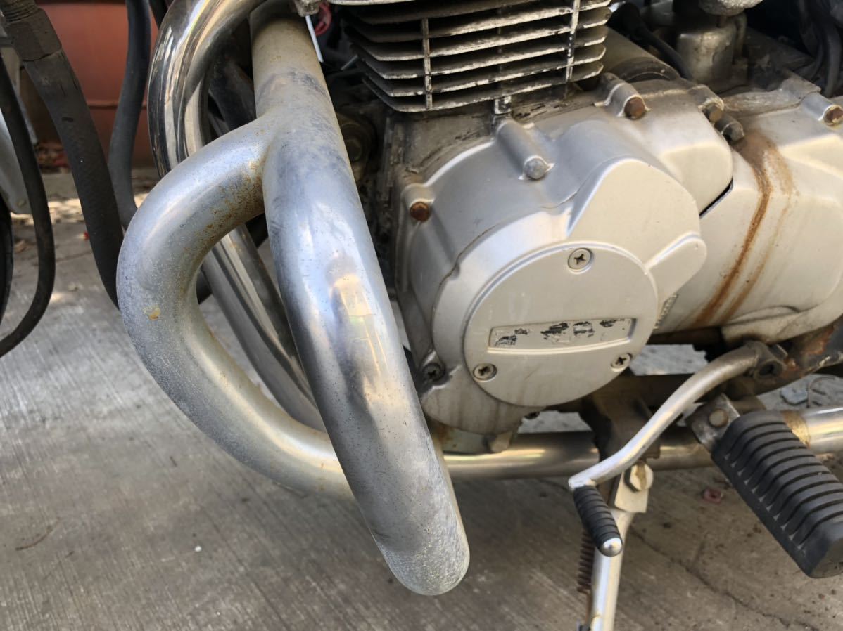 車のパーツ Z250FT エンジン ジャンク