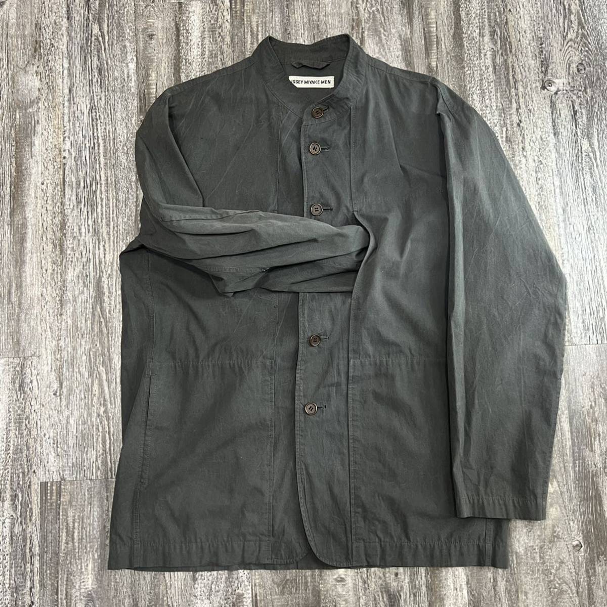 AW2002 ISSEY MIYAKE MEN 02AW イッセイミヤケ メン コットン シャツ 