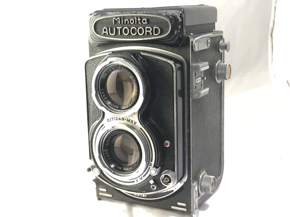 格安，100%新品 ☆現状品☆ ミノルタ MINOLTA AUTOCORD 75mm F3.5 #2581