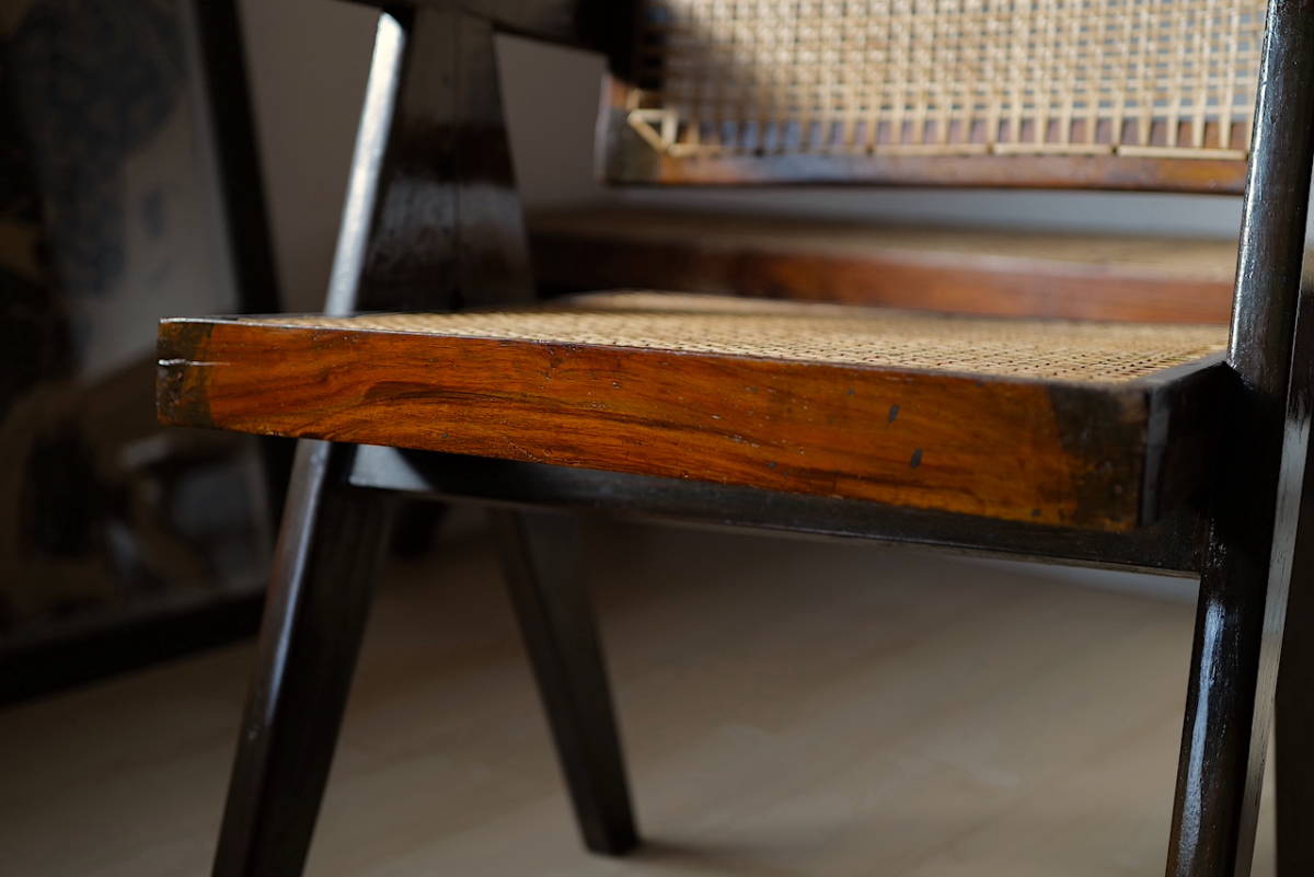 c1955 Pierre Jeanneret ピエール・ジャンヌレ Floating Back Chair 
