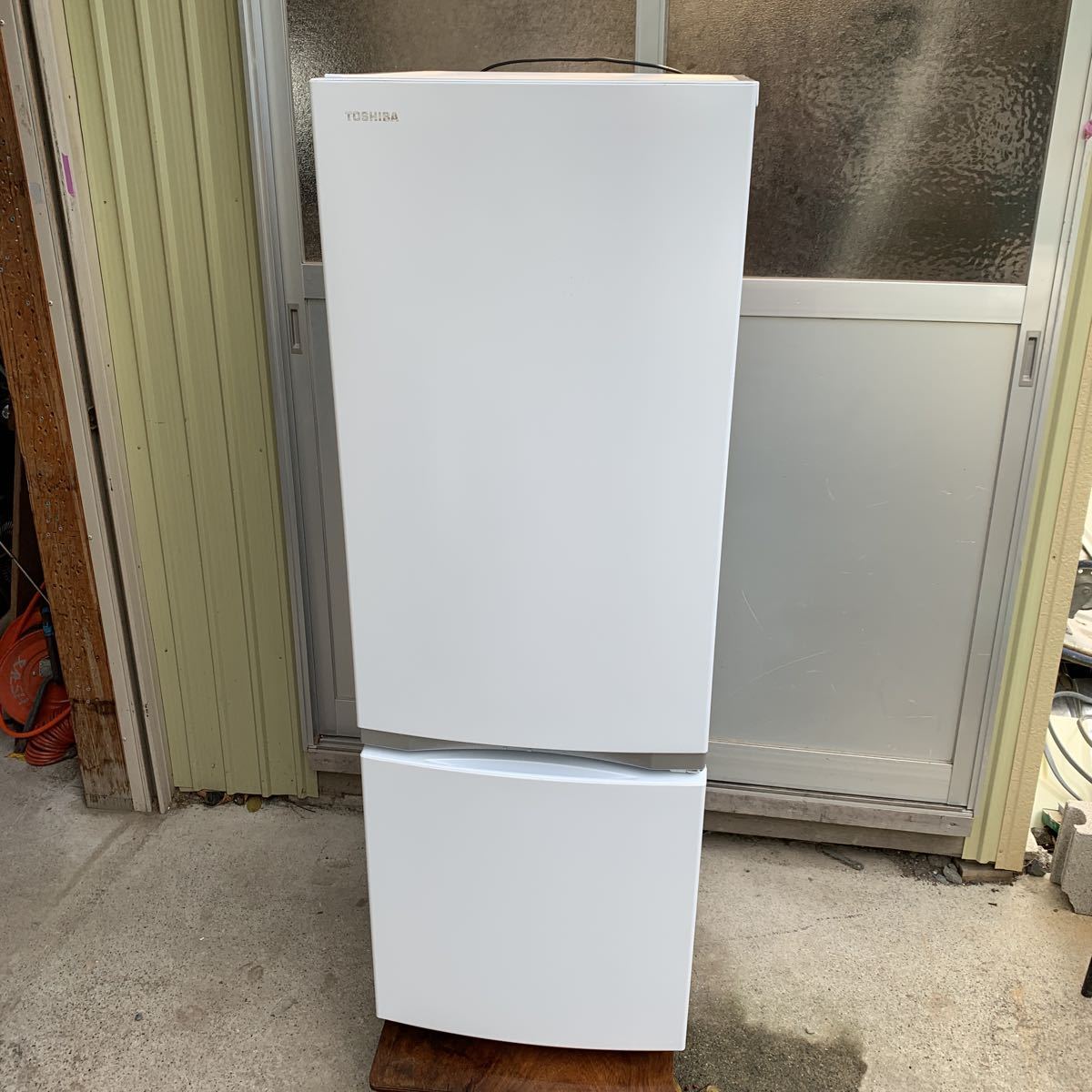 美品 東芝冷凍冷蔵庫 GR S17BS W 170L 2ドア 冷蔵庫（GR-R17BS-W 