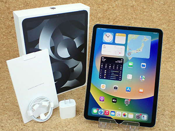 限定SALE，定番人気 iPad Air 10.9インチ 第5世代 Wi-Fi 256GB スペースグレイ MM9L3J/A 2022年春モデル 本体 付属品 MLA700-2(iPad本体)｜売買されたオークション情報、yahooの商品情報をアーカイブ公開 - オークファン iPad本体